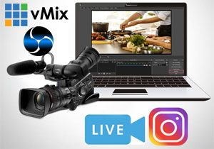 لایو اینستاگرام با کامپیوتر